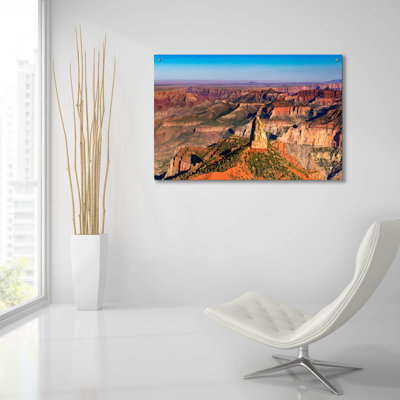  'Grand Canyon Point' by Epic Portfolio Acrylic Glass Wall Art, 36" x 24"