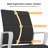 Minimalist Modern Office Chair – Metal Frame, Soft & Comfortable, Home & Office Use, Multiple Colors Available