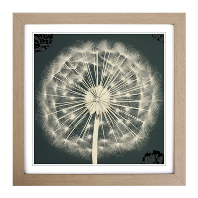 Dandelion Bauhaus No.6 - Framed Print