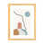 Toile avec cadre en bois beige n'est pas disponible