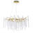 12 - Light Dimmable Geometric Chandelier