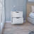 Basilea 2 Drawers Nightstand , End Table, Side Table Pull Out System -White-285195736