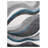 Duboistown Abstract Gray/Turquoise Area Rug-1469438263