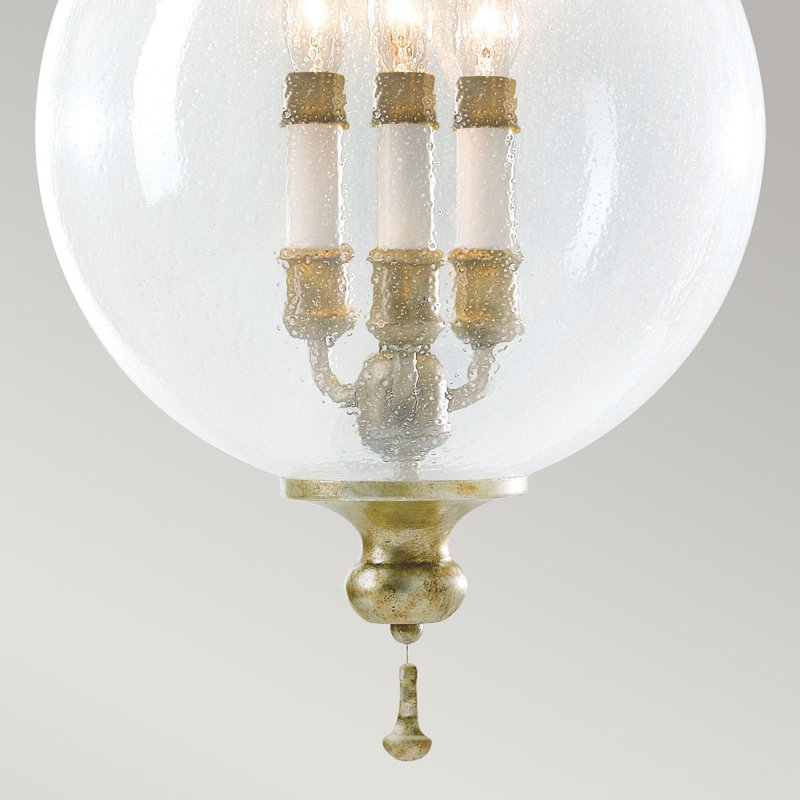 Skidmore 3 - Light Gold Sphere Pendant