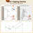 12 Pair Flip Down Shoe Storage-1336553526