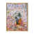 Toile avec cadre flottant or