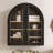 Modern Arch Wall Mounted Cabinet,Bathroom Medicine Cabinet with Adjustable Shelves-1829528151-1823564815