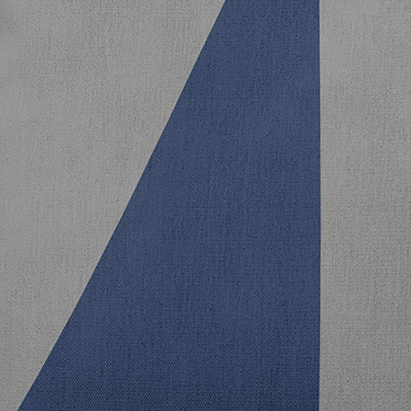 Coussin décoratif Prism Autum, Bleu pierre, 18 po x 18 po