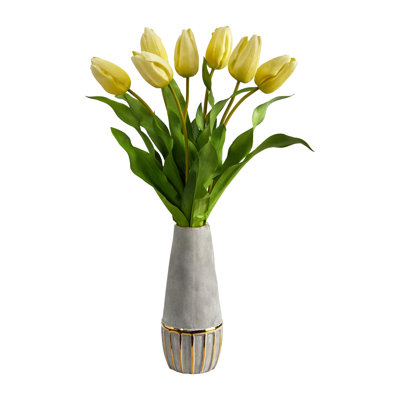 Arrangement floral tulipe hollandaise dans un vase