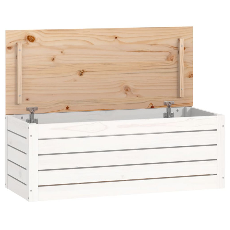 Boîte de rangement vidaXL, Blanc