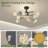 Dawrin 32.3'' Ceiling Fan with 8 LED Lights