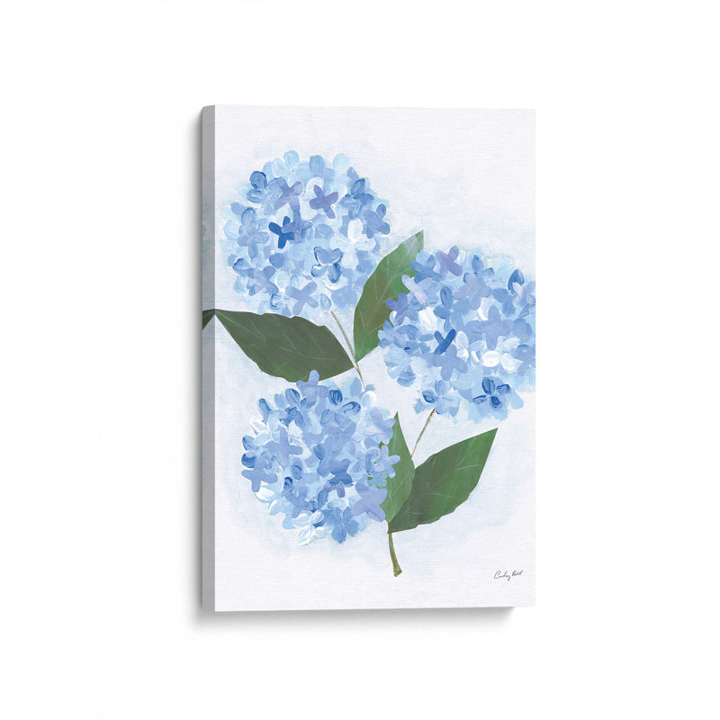 Reproduction d'art «Providence Hydrangea I» par Courtney Prahl, H 32 po x l 24 po, Toile tendue, Ne s'applique pas