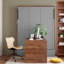 Lit escamotable avec bureau pliable Murphy-1785486603