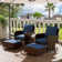 2 - Person Patio Conversation Sets with Cushions