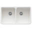 Manor House 36" L x 22" W Apron Double Basin Kitchen Sink-1261335268