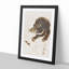 Bear And Crabs by Shibata Zeshin - Single Picture Frame Painting-55543869-55543868