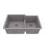 Évier de cuisine à double cuve encastrable Karran Quartz 32 po x 21 1/4 po 60/40-49947630