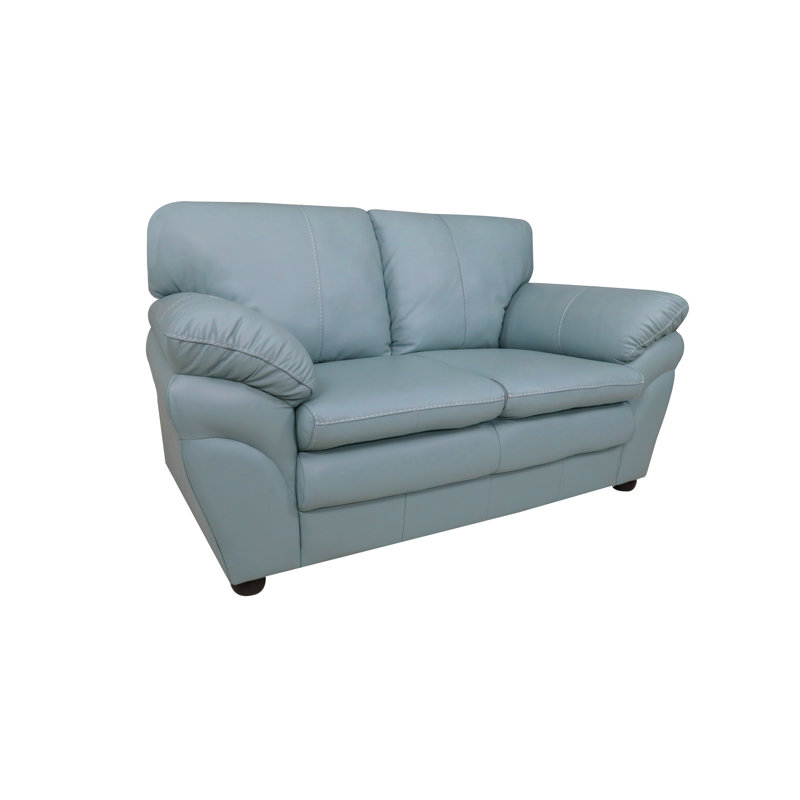 Upholstered 65'' Loveseat, Aqua