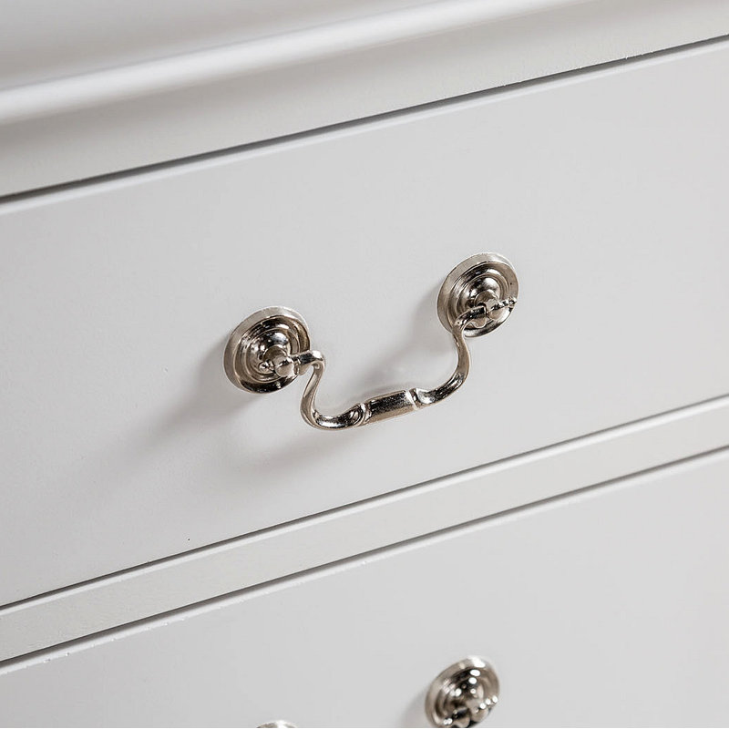 Table de chevet 1pc, Blanc