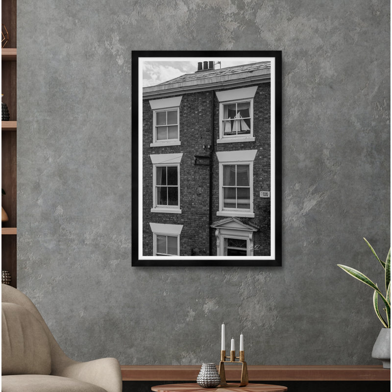 Apartment Window With Boat Print by Tim Klein
