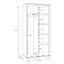 Tamarian 2 Door Manufactured Wood Wardrobe