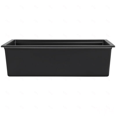 Évier de cuisine encastré 30 po en granite à cuve simple encastrable pour bar pour véhicule récréatif