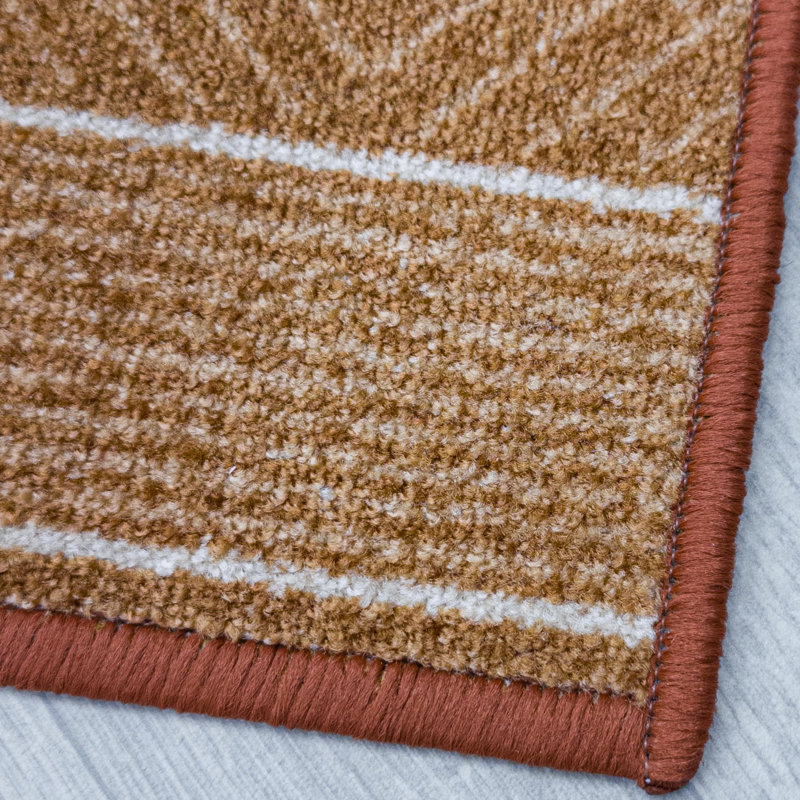 Runner Geometric Machine Tufted Area Rug, Runner 100 x 420 cm