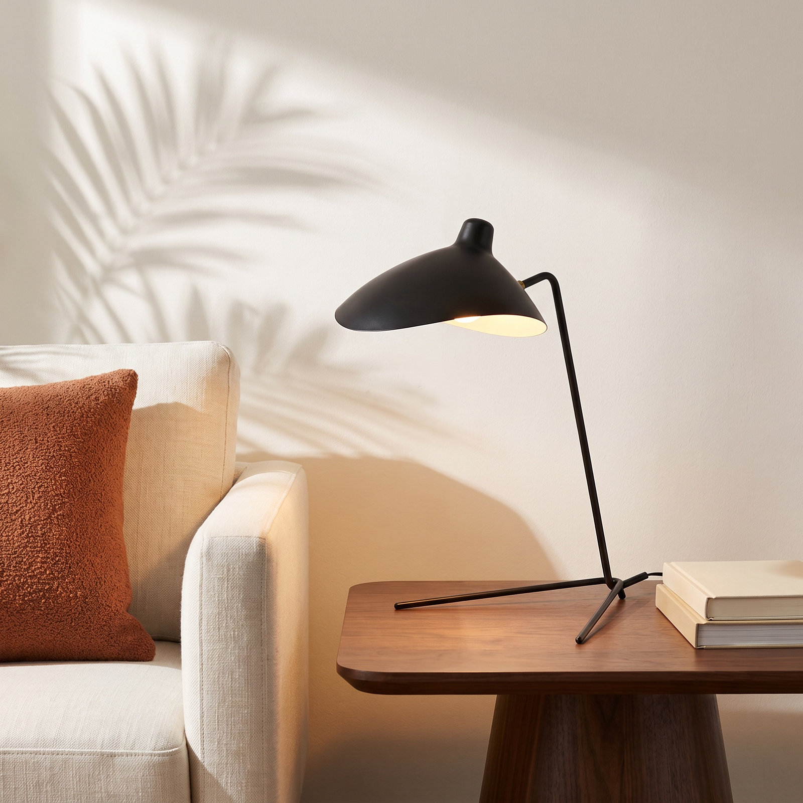 Whit Desk Lamp, Matte Black
