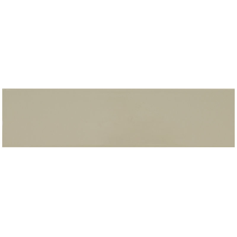 Ryze 4 in. x 16 in. Glossy Ceramic Subway Wall Tile, Tawny