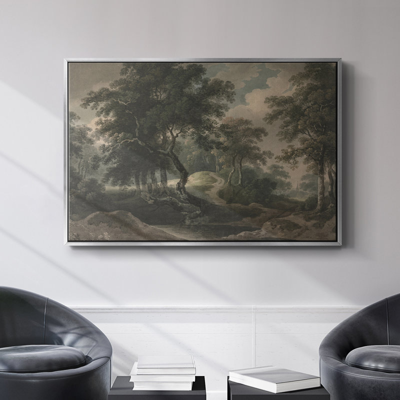 "Vintage Landscape - CDxxxl" sur toile, H 27 po x l 41 po