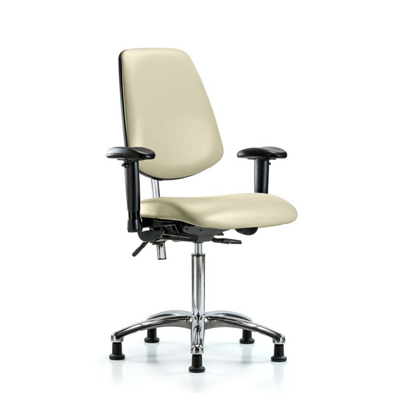 Chaise de tâches ergonomique Octavia, Adobe, Patins, Non inclus