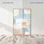 Perimeter Blue (III) Canvas Abstract Print by Oliver Gal, Black Frame, 10 x 15-1579665405-1579665382