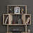 Modern Bookshelf with Numerous Shelves, Light Oak Finish, 33.1 x 63.0 x 11.8 inches | 100% Melamine Coated Particle Board, Thickness: 0.7 inches | Wall-Mountable Design, Perfect for Home or Office Organization-1642231860