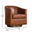 Fauteuil d'appoint pivotant Byran-1896600212