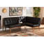 Banc en simili cuir Imre