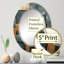 Rakiura - Miroir mural moderne ovale-1186107566