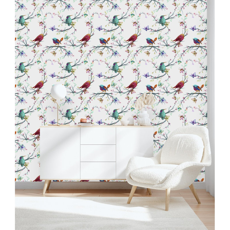 Panneau de papier peint adhésif L 18,75 pi x l 25 po