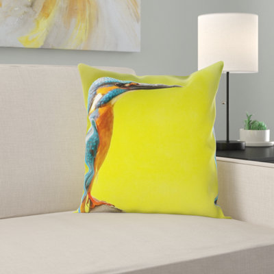 Microsuede Throw Pillow