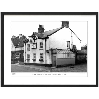Kirk Hammerton, The Crown Inn C1960 - Single Picture Frame Print
