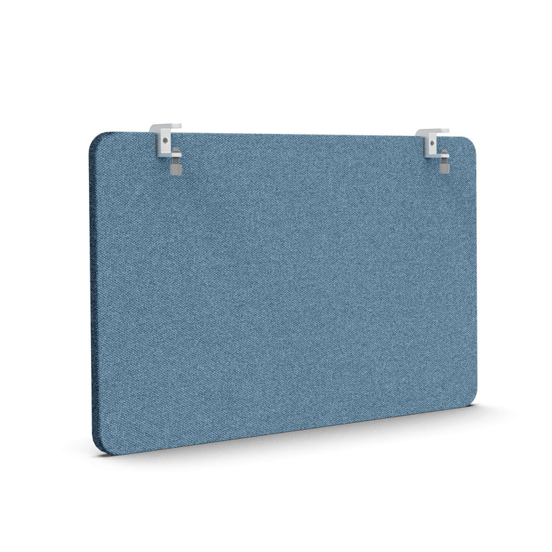 Panneau de modestie en tissu Pinnable, Bleu ardoise, H 16,5 po x L 27 po