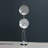 White Iron Free form Floor Lamps