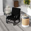 Chaise berçante de patio avec coussin-913543058