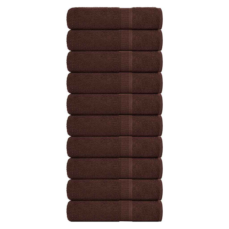 Resheda 100% Cotton Bath Towel, Brown