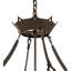 40" Wide Fleur-De-Lite Pendant