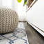 Tapis crème / bleu marine Kateshia-656065363