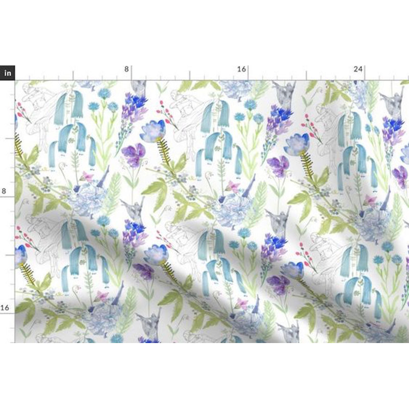 Tissu Dunham, Blanc