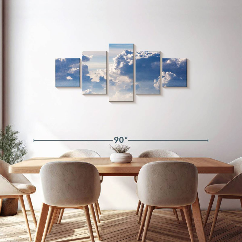 Simple Sky, 30" H x 68" W