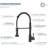 Augusts Pull Down Kitchen Faucet
