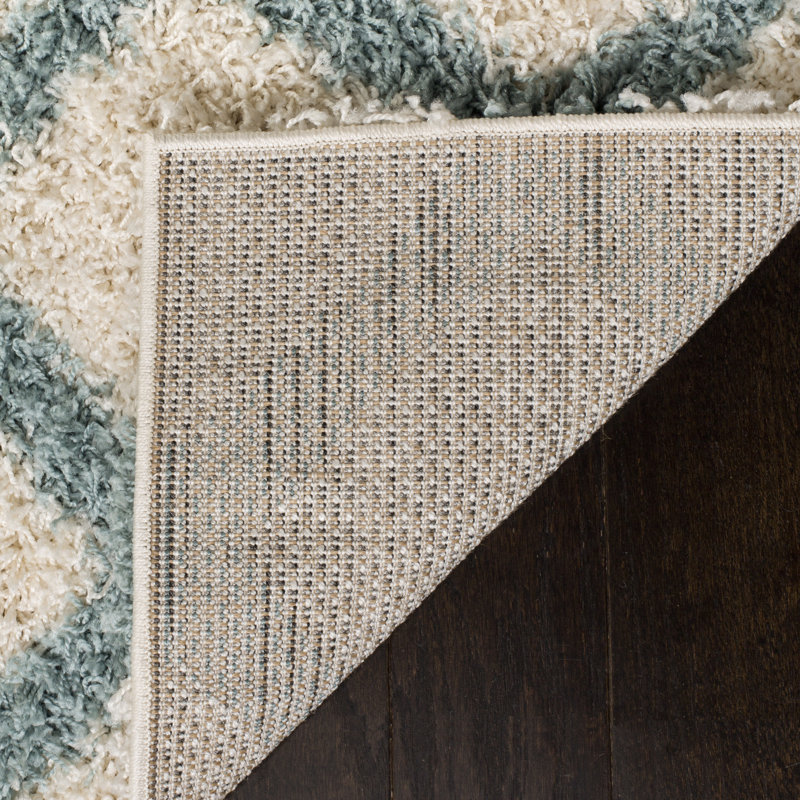 Skyleen Shag Performance Geometric Rug, Rectangle 6' x 9'