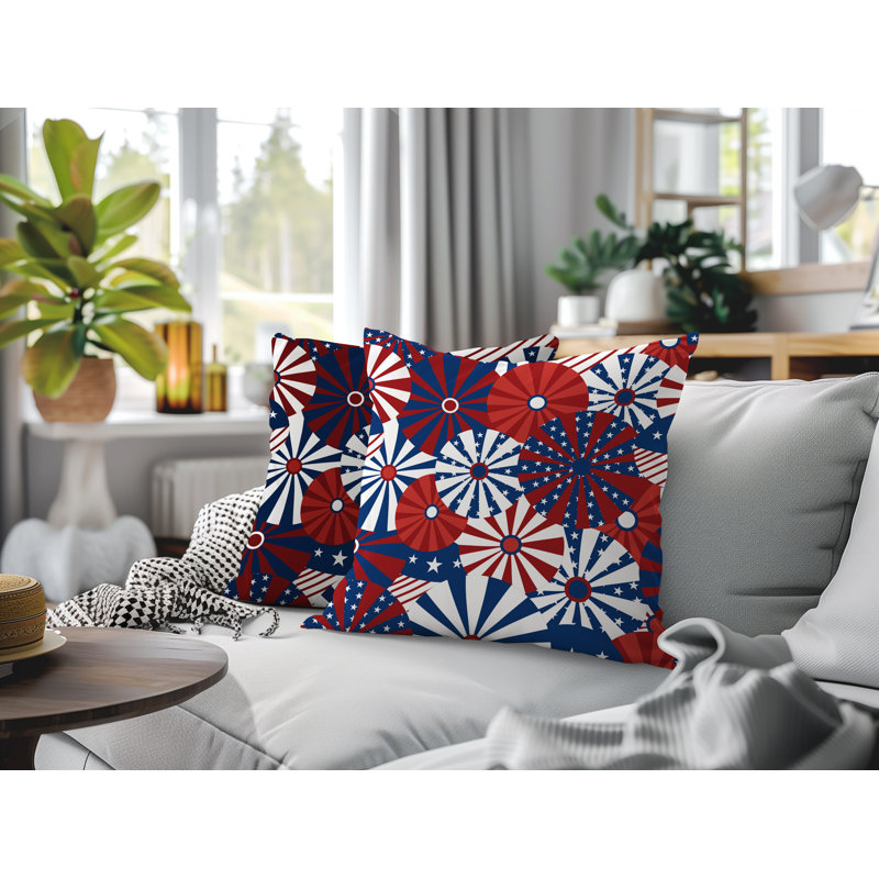 Coussin réversible intérieur / extérieur 2 ensembles Sovereignty, 20x20, Navy Blue